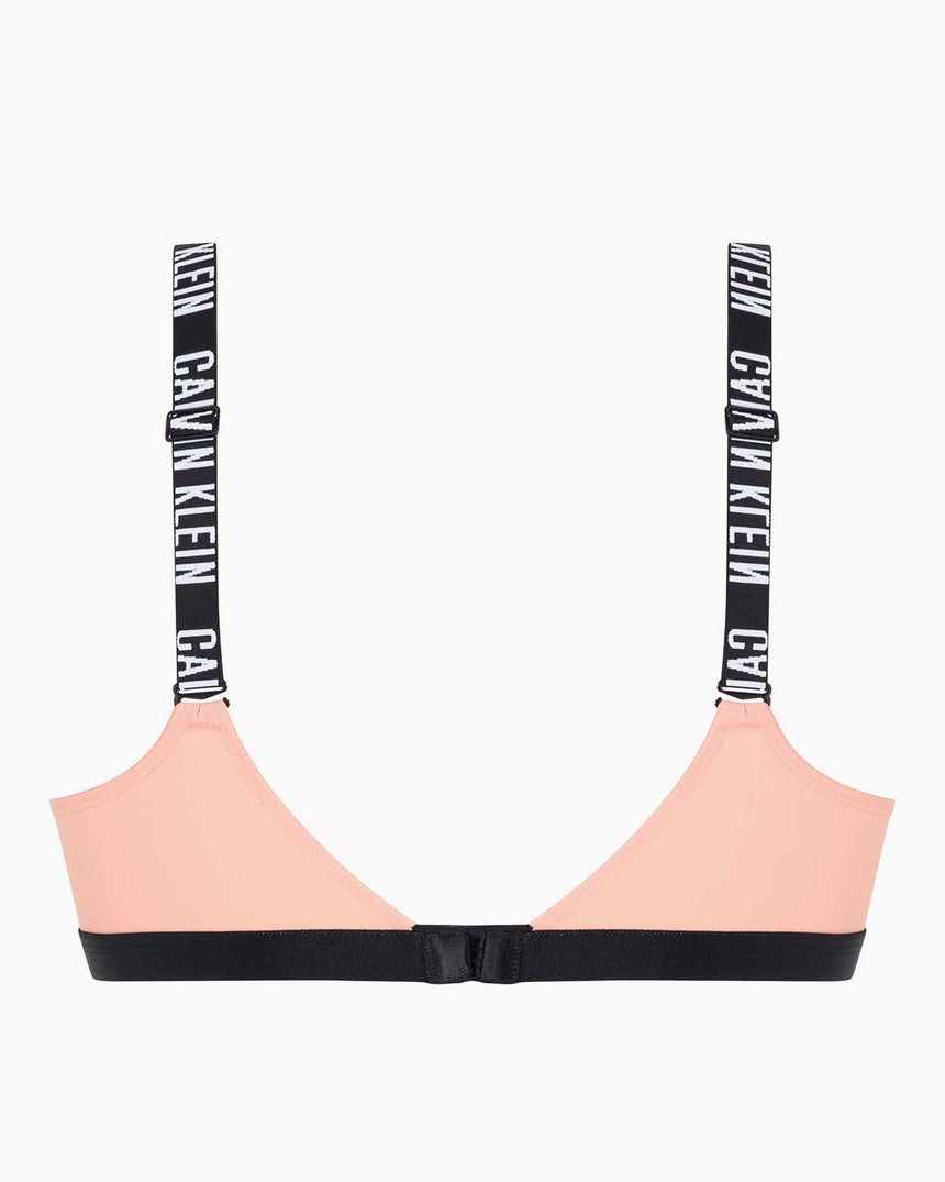 Calvin Klein Intense Power Logolu Sütyen Papaya Punch