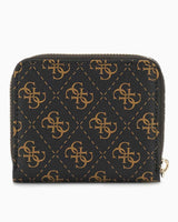 Guess Laurel Slg Logo Baskılı Cüzdan Brown Logo