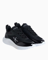 Calvin Klein Eva Runner Low Lace Mix Sneakers CK Black