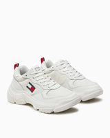 Tommy Hilfiger Lightweight Hybrid Runner Sneaker Ecru