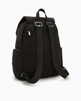 Kipling City Zip S Elevated Jacquard BLACK SIGNATURE JQ