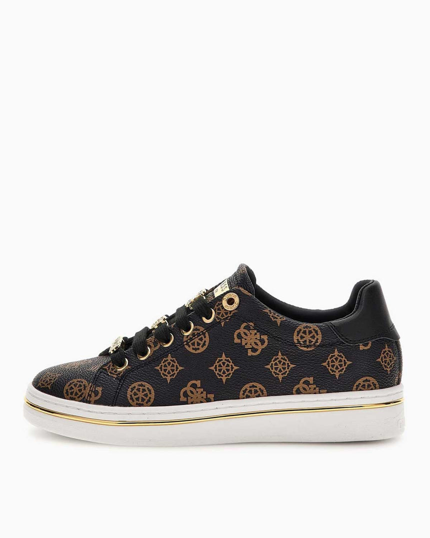 Guess Stasey Logolu Sneaker Brown / Ocra