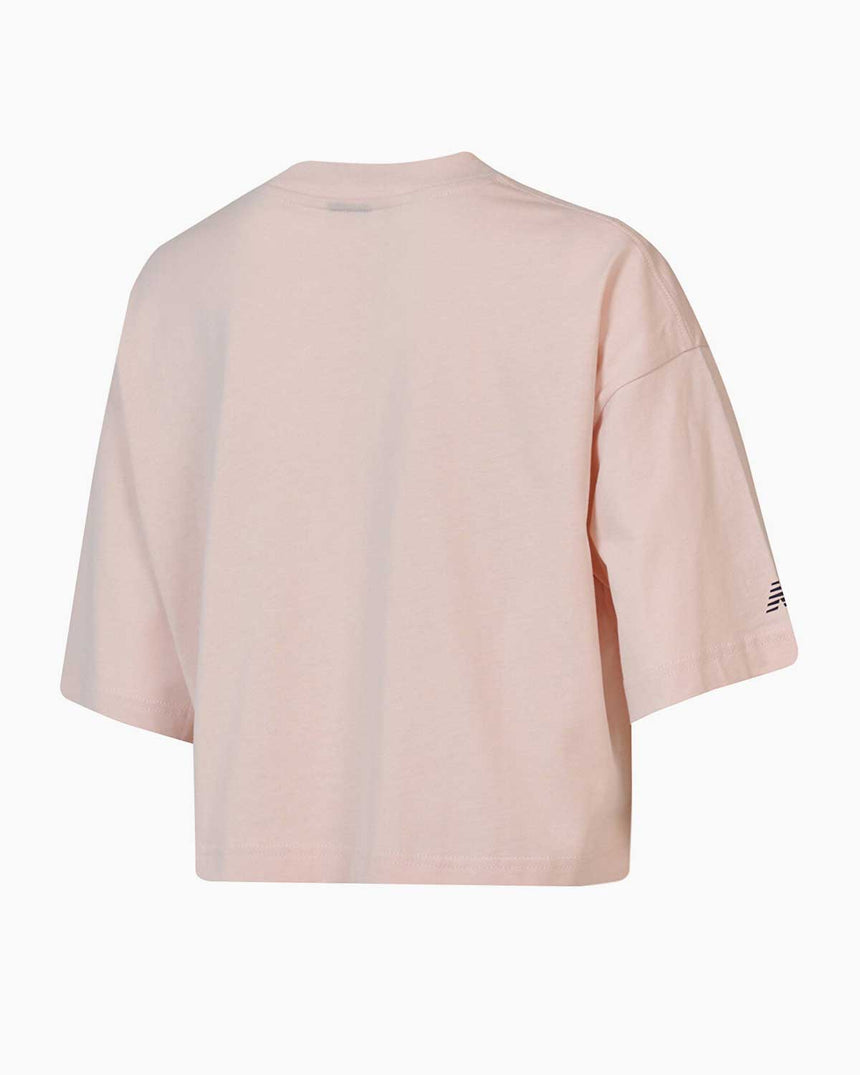 New Balance Kadın Tshirt Pembe