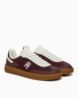 Tommy Hilfiger Heritage Logolu Sneaker Burgundy Velvet/Ecru