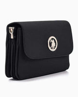 Us Polo Assn Çapraz Askılı Kadın Çantası Siyah