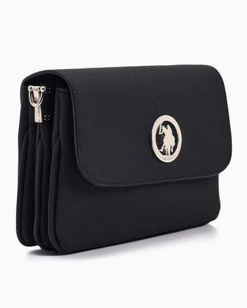 Us Polo Assn Çapraz Askılı Kadın Çantası Siyah