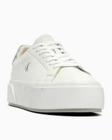 Calvin Klein Sienna Flatform Nappa Kadın Sneaker Bright White/Silver