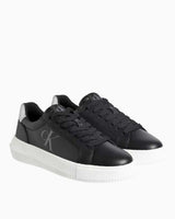Calvin Klein Jeans Chunky Cupsole Lace Up Sneakers Black/Silver