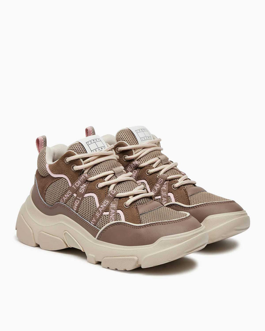 Tommy Jeans Hybrid Runner Sneaker Grey