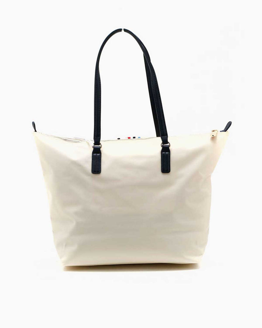 Tommy Hilfiger Poppy Tote Omuz Çantası Beige