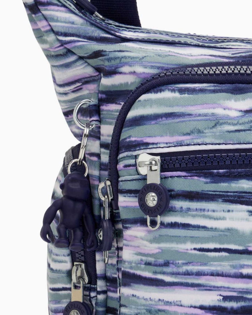 Kipling Gabbie Çapraz Askılı Kadın Çantası Brush Stripes