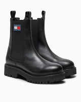Tommy Jeans Urban Chelsea Mid Boots Black