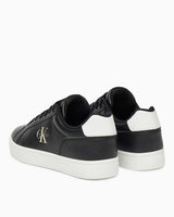 Calvin Klein Rome Klasik Çubuk Taban Kadın Mono Logo Kadın Sneaker Black/Bright White
