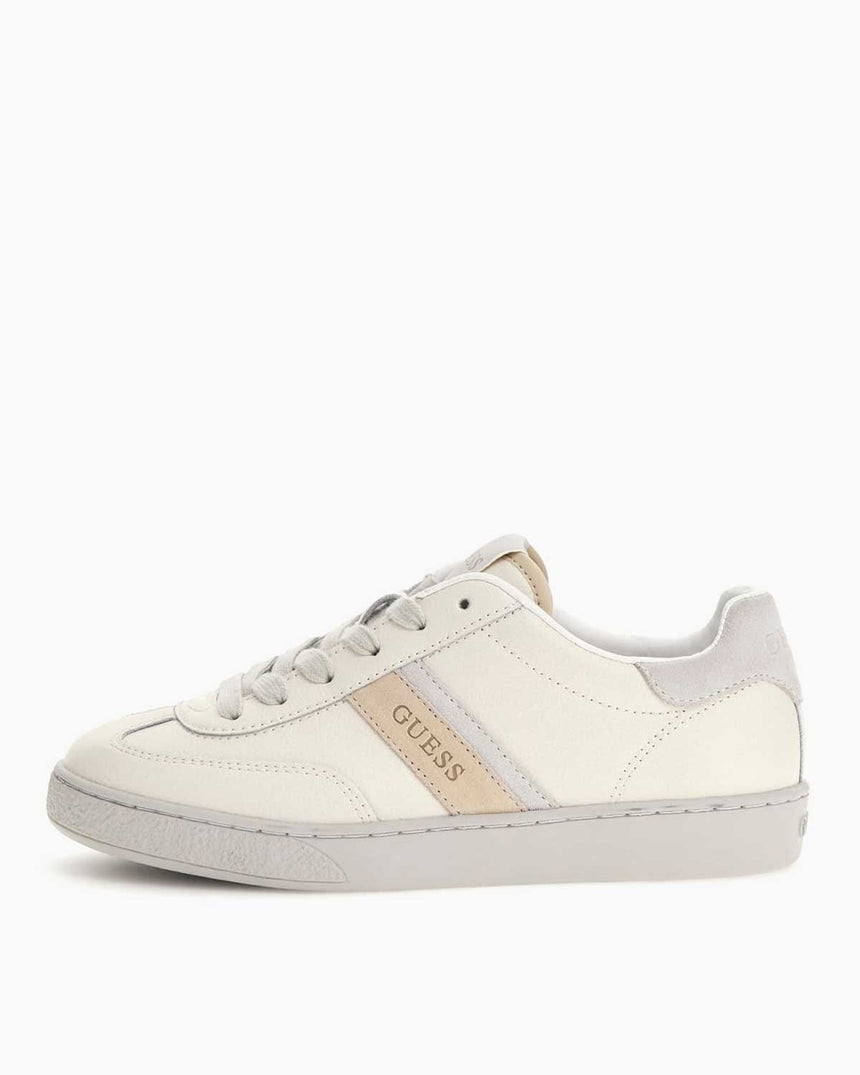 Guess Nolinas Nubuk Deri Sneaker White