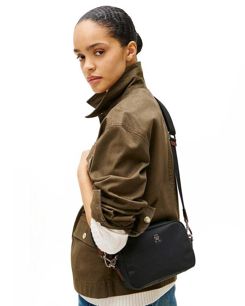 Tommy Hilfiger Popette Kadın Kamera Çantası Black