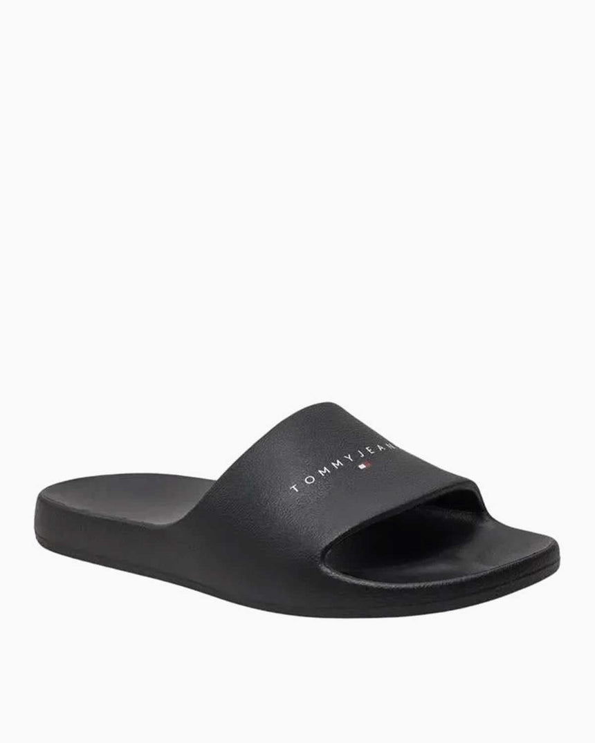 Tommy Hilfiger Basic Slide Erkek Terlik Black