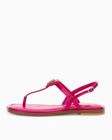 Guess Rainey4 Rugan Parmak Arası Sandalet Magenta