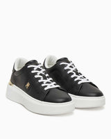 Tommy Hilfiger Estefania Yüksek Topuklu Kadın Şık Kort Sneaker Black