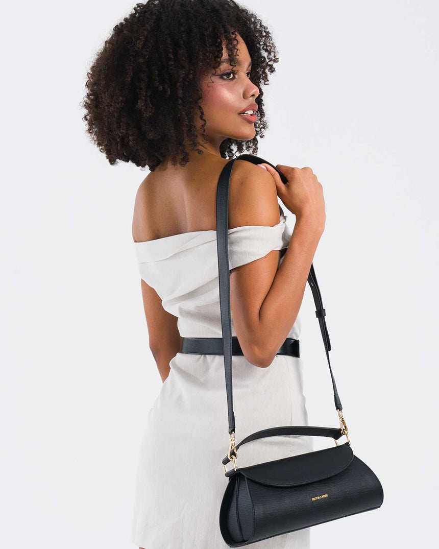 Us Polo Assn Mıknatıs Kapaklı El Çantası Siyah