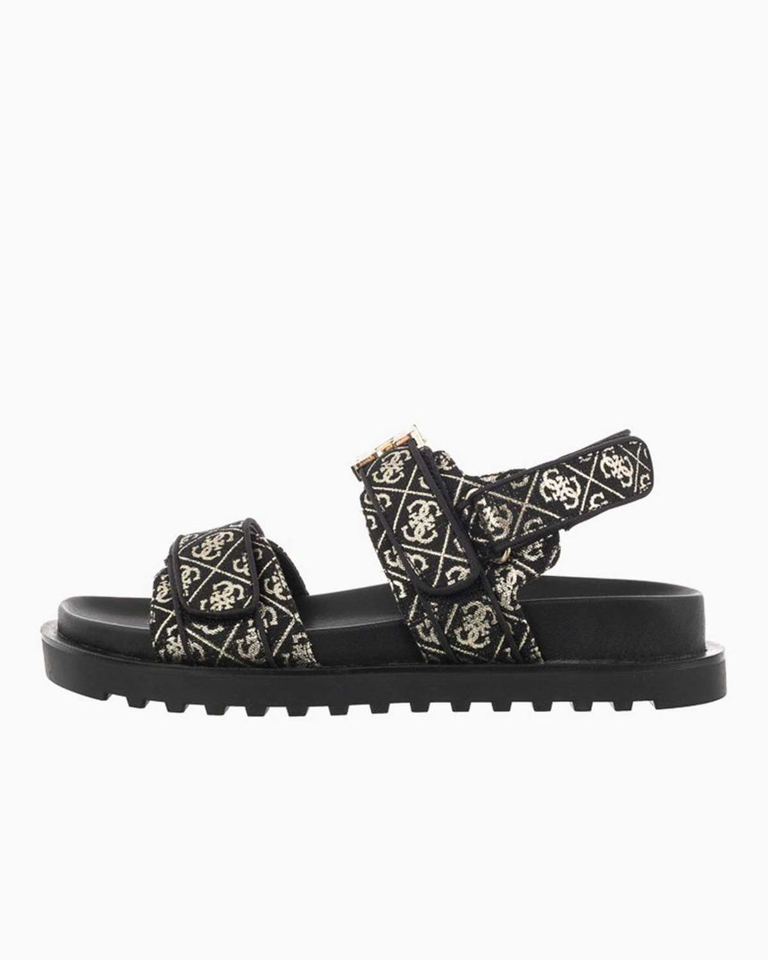 Guess Fabeils Casual Shoes Tokalı Sandalet Black
