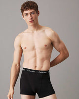 Calvin Klein Trunk 3Pk Underwear Bottoms Boxer Black/Shade/Slate Turq Wbs