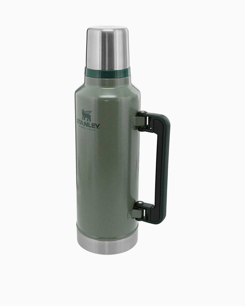 Stanley Efsane Klasik Seri-1.9 Litre Klasik Şişe, Vakumlu Çelik Termos Hammertone Green