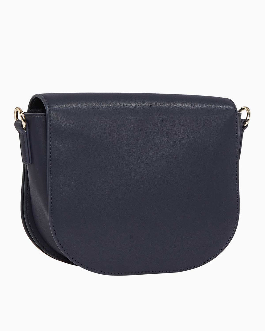 Tommy Hilfiger Logotape Saddle Çapraz Askılı Çanta Space Blue