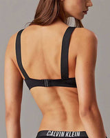 Calvin Klein Bandeau Swim Tops Straplez Bikini Üstü Pvh Black