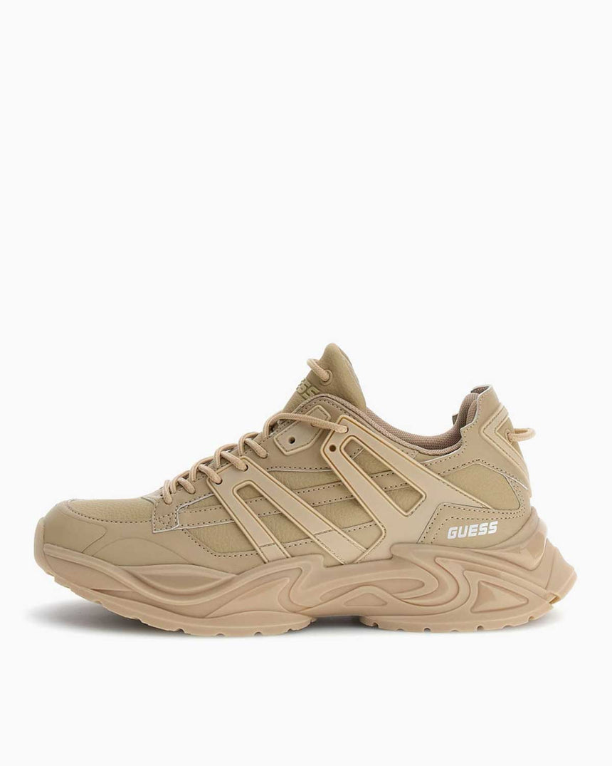 Guess Belluna Low Bağcıklı Sneaker Beige