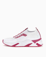Guess Gaxtin Logolu Sneaker White Fuchsia