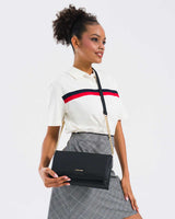 Us Polo Assn Zincir Detaylı Çapraz Askılı Çanta Siyah