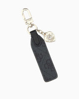 Guess Pasaport Kılıfı ve Anahtarlık Kadın Hediye Seti Coal Logo