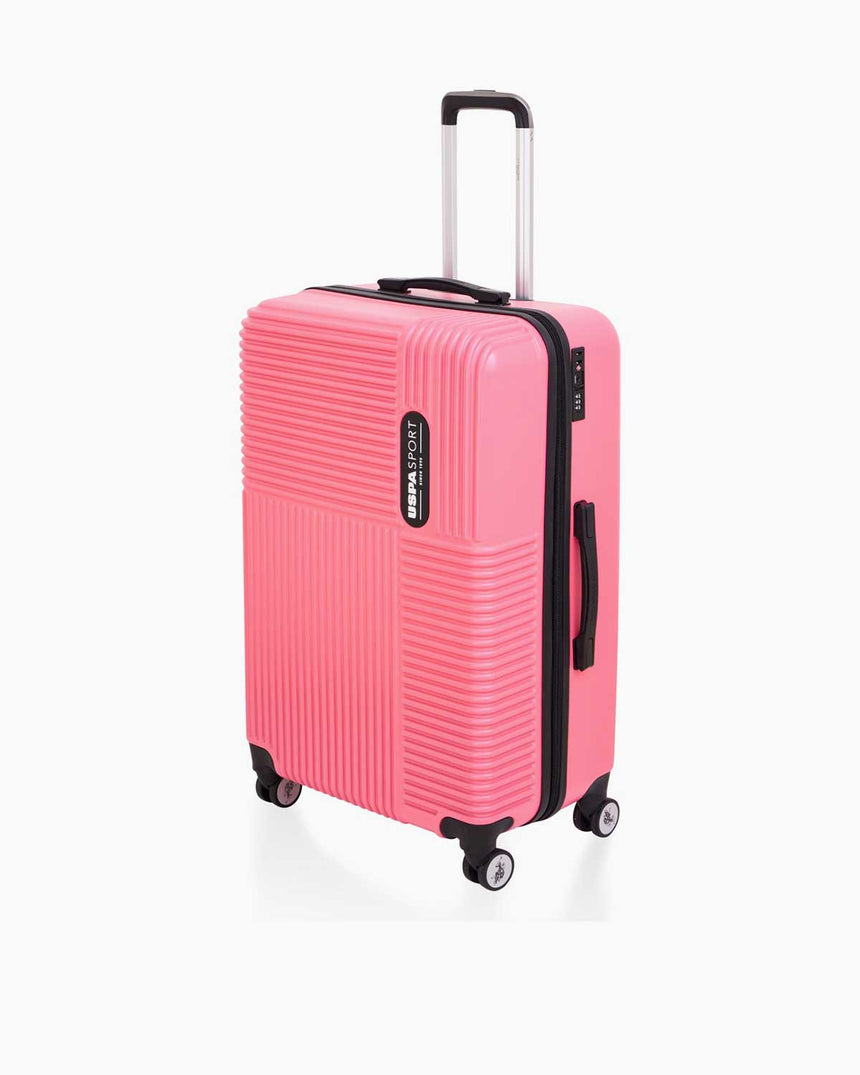 U.S. Polo Assn. Sport Kabin Boy Valiz Pembe