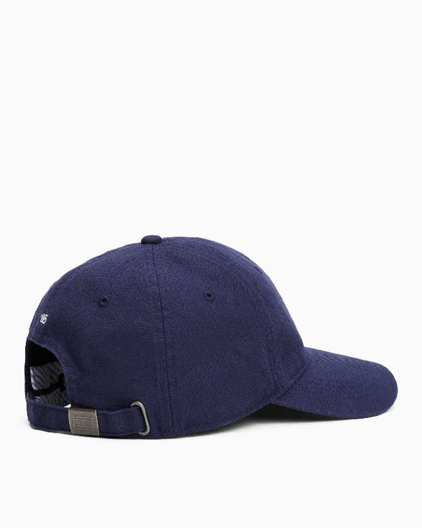 Tommy Hilfiger Bayrak Logolu Yumuşak 6 Panelli Erkek Şapka Preppy Navy