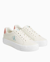 Calvin Klein Bold Flatform Sneaker Creamy White/Rose Tan/Blue Surf
