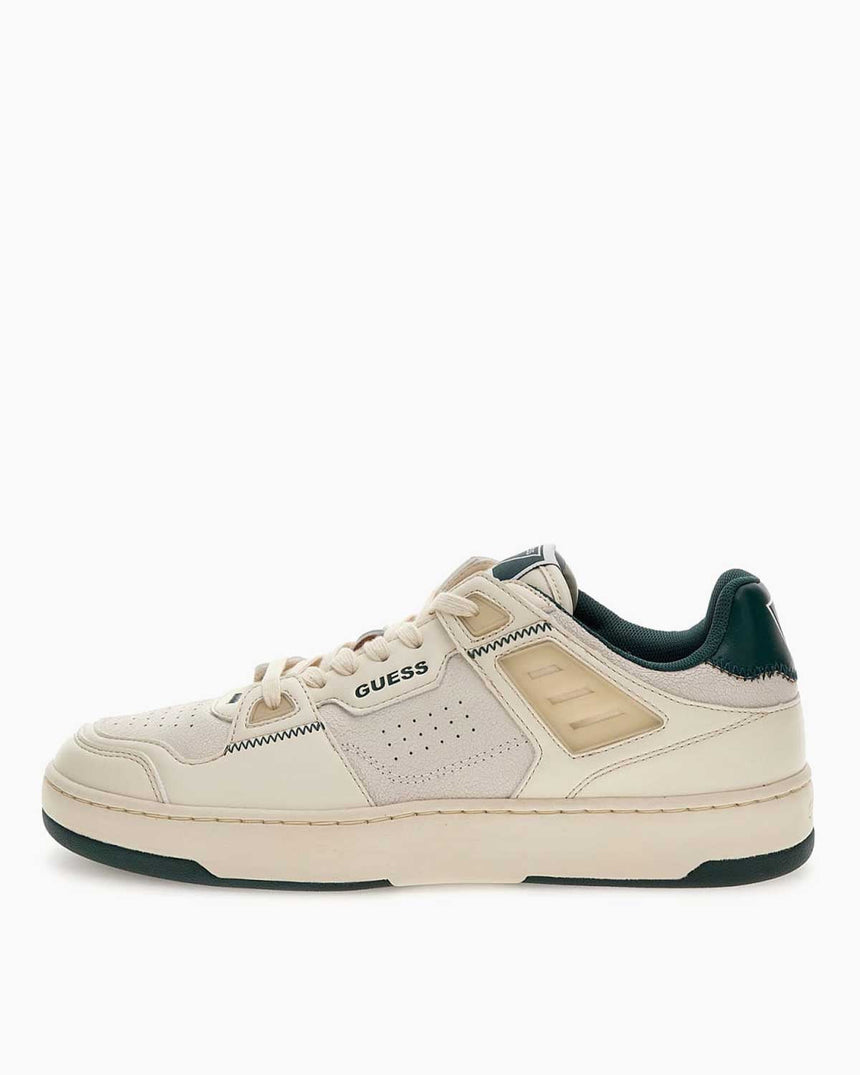 Guess Vincent Logolu Sneaker White - Green
