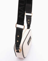 Nautica Mini Cüzdanlı Çapraz Askılı Çanta Bej - Siyah