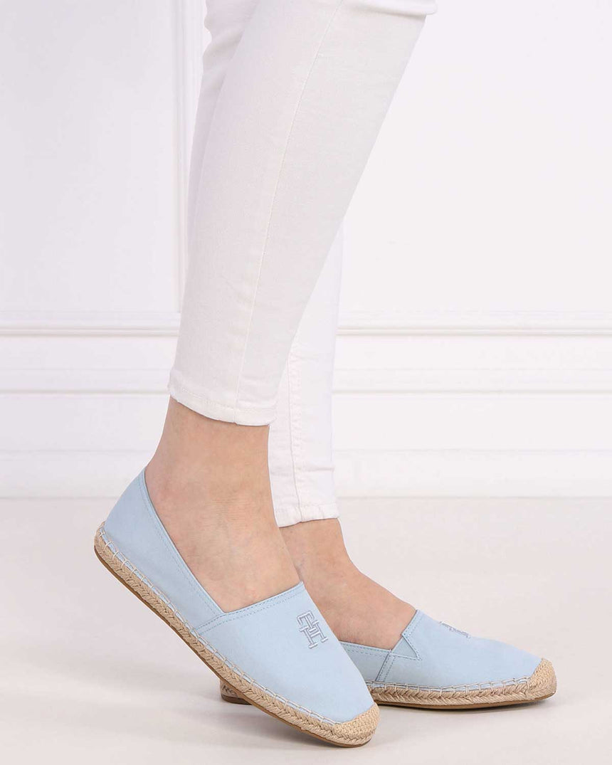 Tommy Hilfiger Embroidered Casual Shoes Ayakkabı Blue