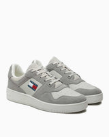Tommy Hilfiger Basket Leather Logolu Sneaker Black