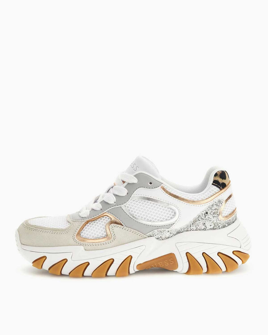 Guess Norina3 Leopar Detaylı Sneaker Grey