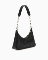Guess Gerty Zincir Detaylı Omuz Çantası Black