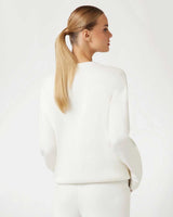 Guess Cecilia Kadın Aktif Scuba Sweatshirt Ocean Salt