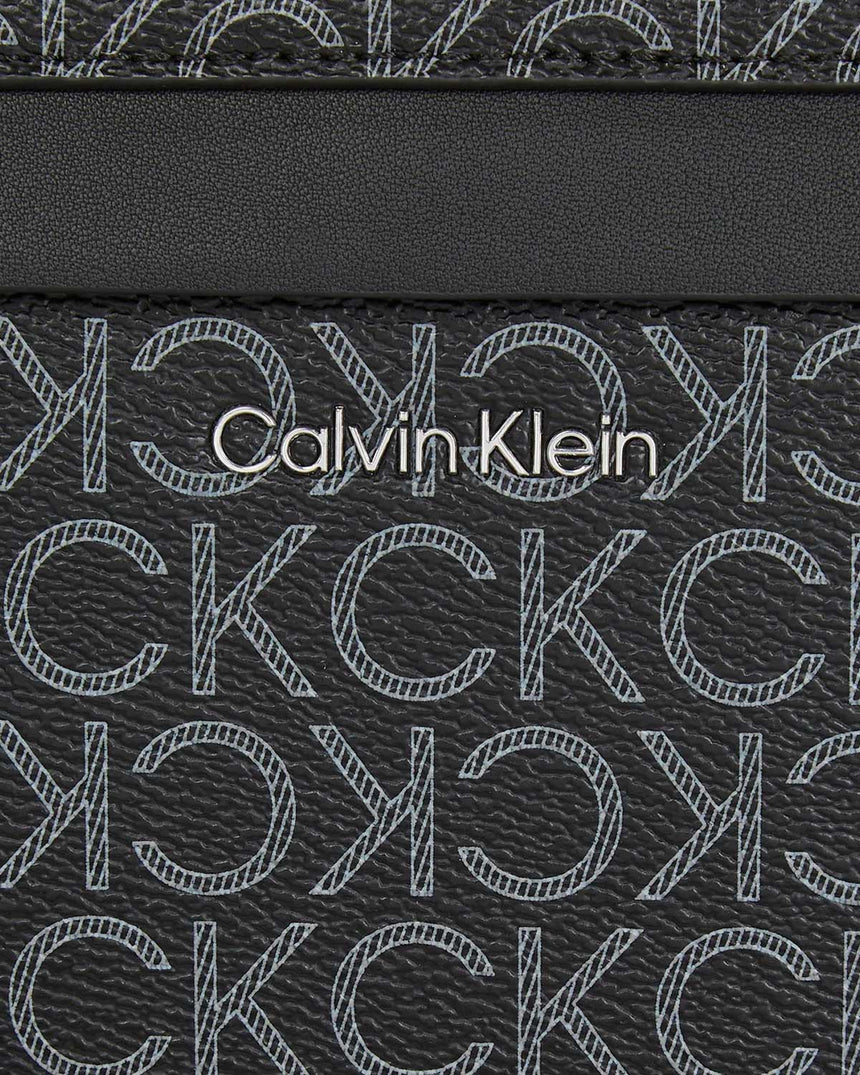 Calvin Klein Must Campus Bp Mono Sırt Çantası Black Mono