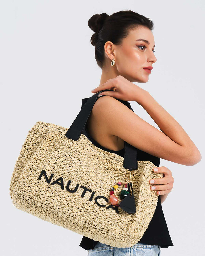 Nautica Kadın Omuz Çantası Açık Bej
