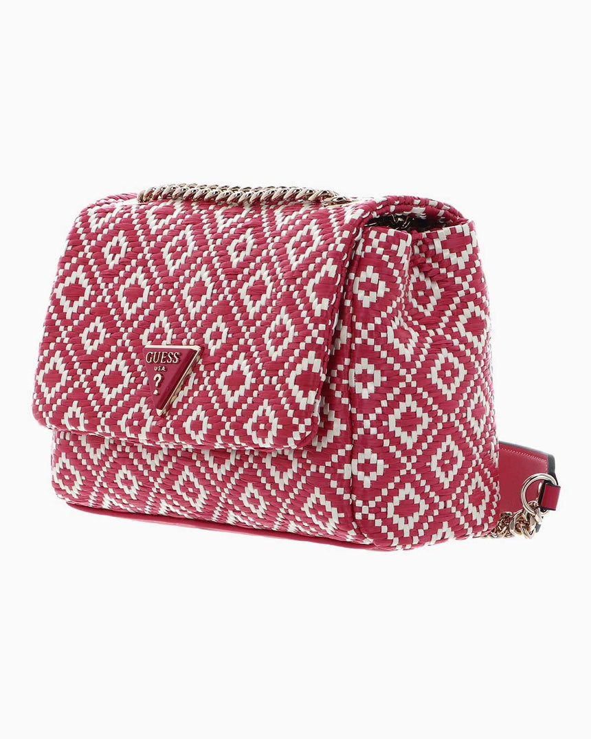 Guess Rianee Convertible Çapraz Askılı Çanta Watermelon