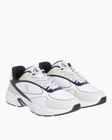 Calvin Klein Retro Tennis Sneaker Bright White/Calvin Navy/Silver