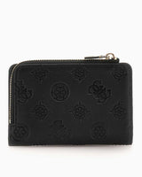 Guess Zarela Logolu Mini Cüzdan Black Logo