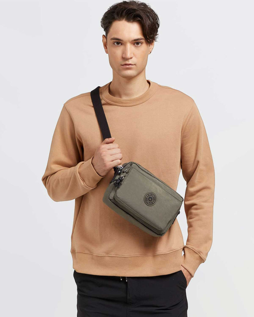 Kipling Abanu M Çapraz Askılı Kadın Çantası Green Moss