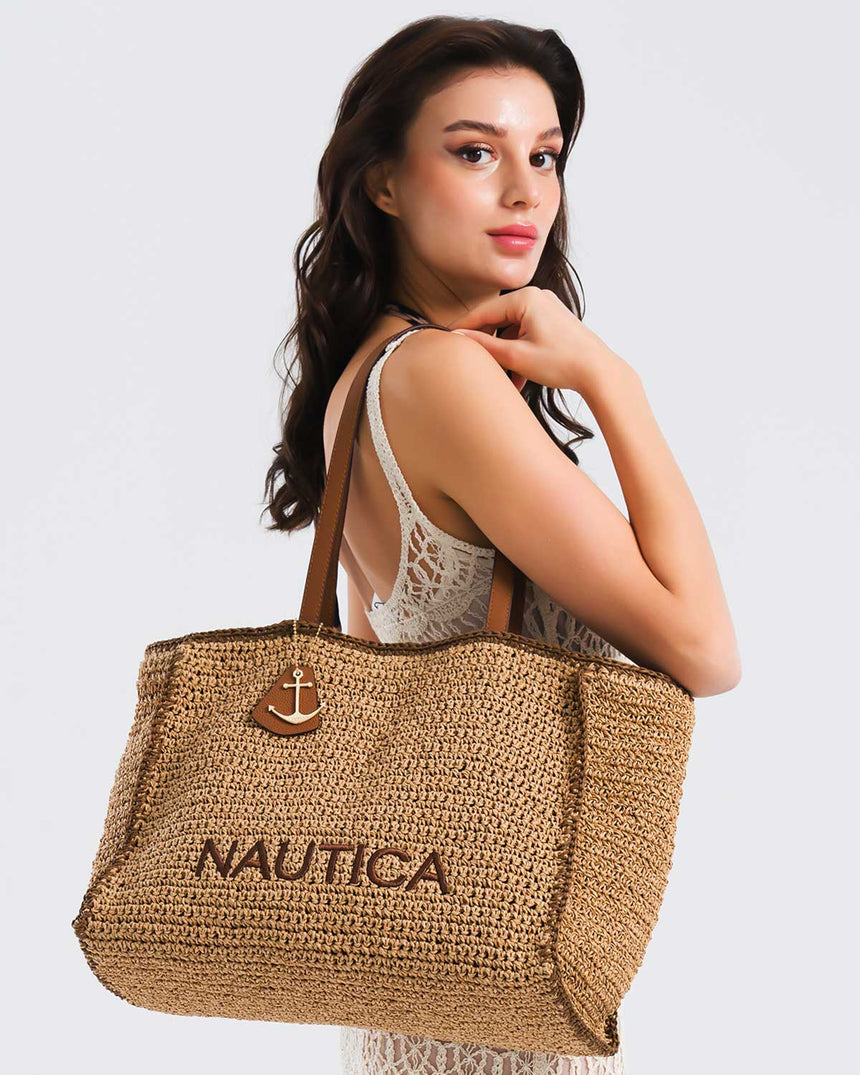 Nautica Kadın Plaj Çantası Bej