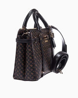 Guess Emilee Satche Logolu El Çantası Mocha Logo